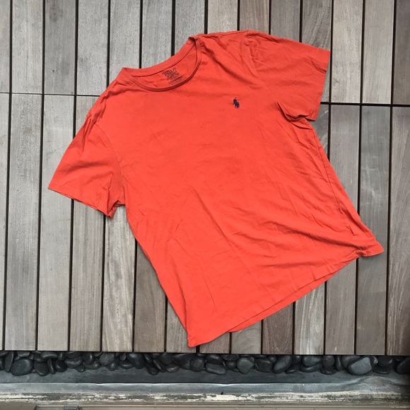 POLO By Ralph Lauren | Orange Shirt Sleeve Shirt